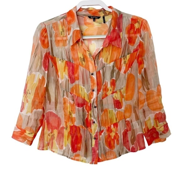 Nic + Zoe Button Down Shirt - Picture 6 of 6